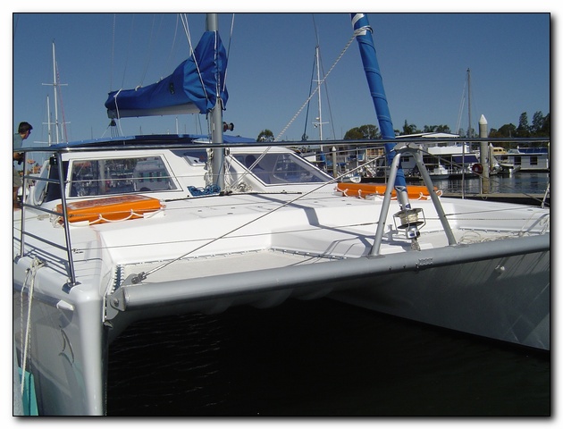 Blue Dolphin II - front deck